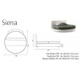 Upholstered Bed curved "Siena"